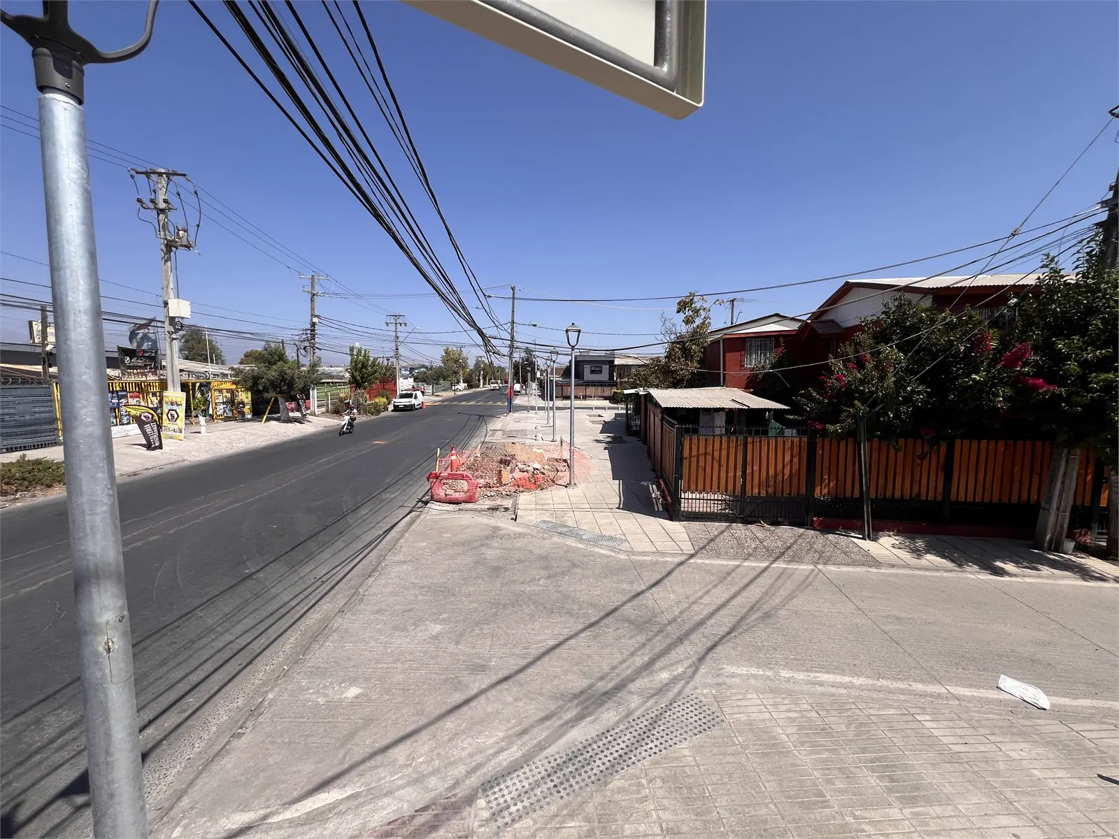 Urban layout of the La Granja public lighting project
