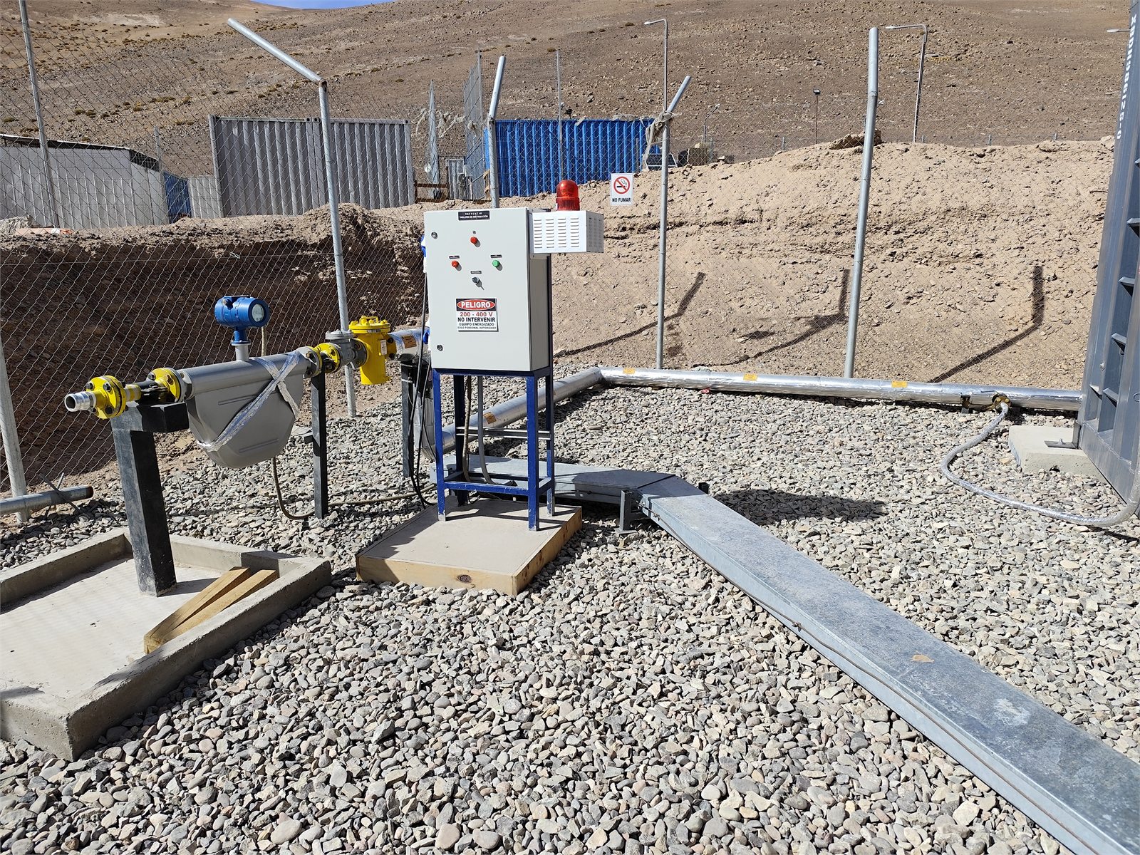Infraestructura minera de Minera Gold Fields Salares Norte