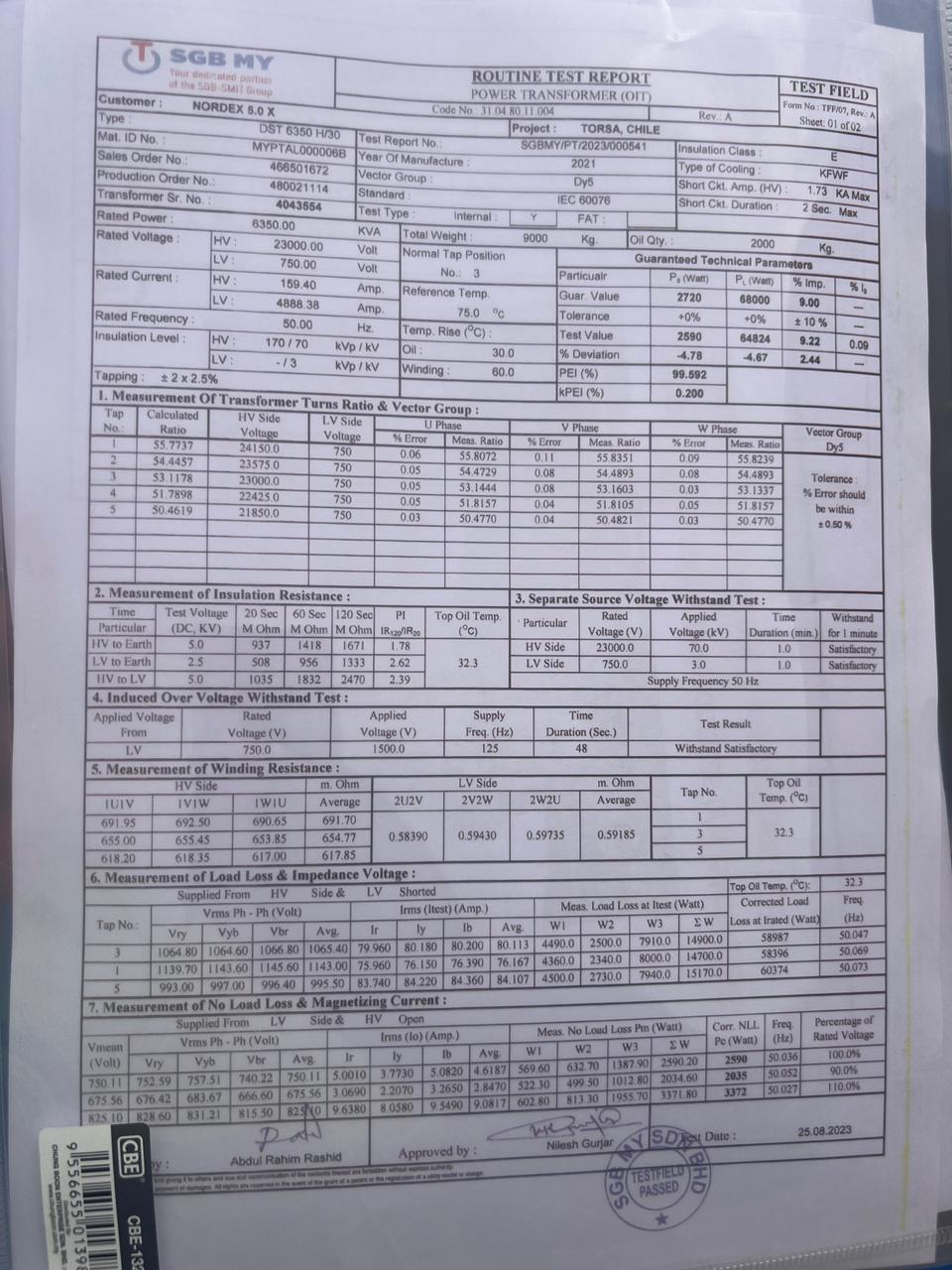 Imagen técnica 11 del servicio Comisionamiento de Ingeniería y Proyectos