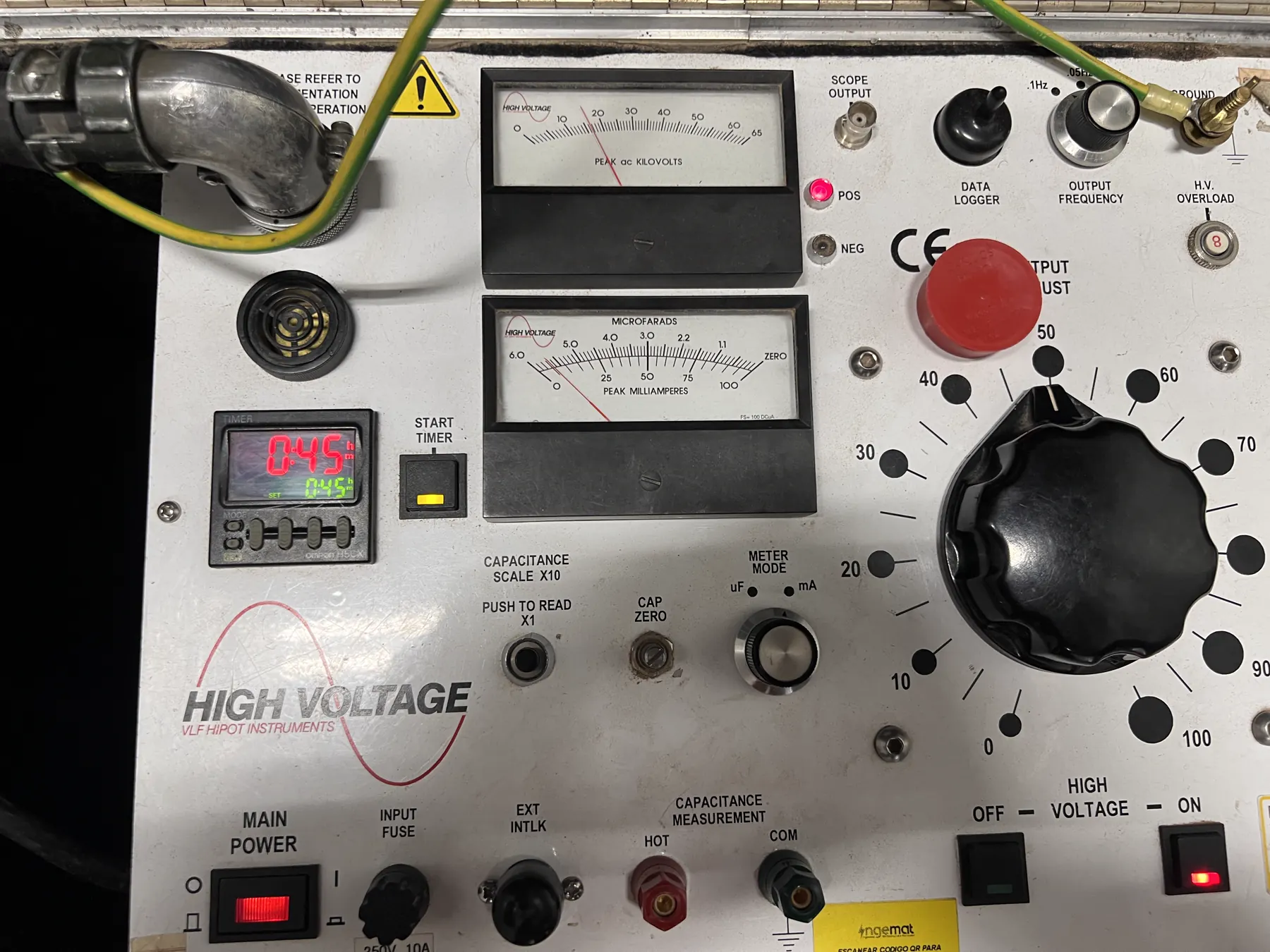 Technical image 03 of the Maintenance and Commissioning Tests and Measurements service