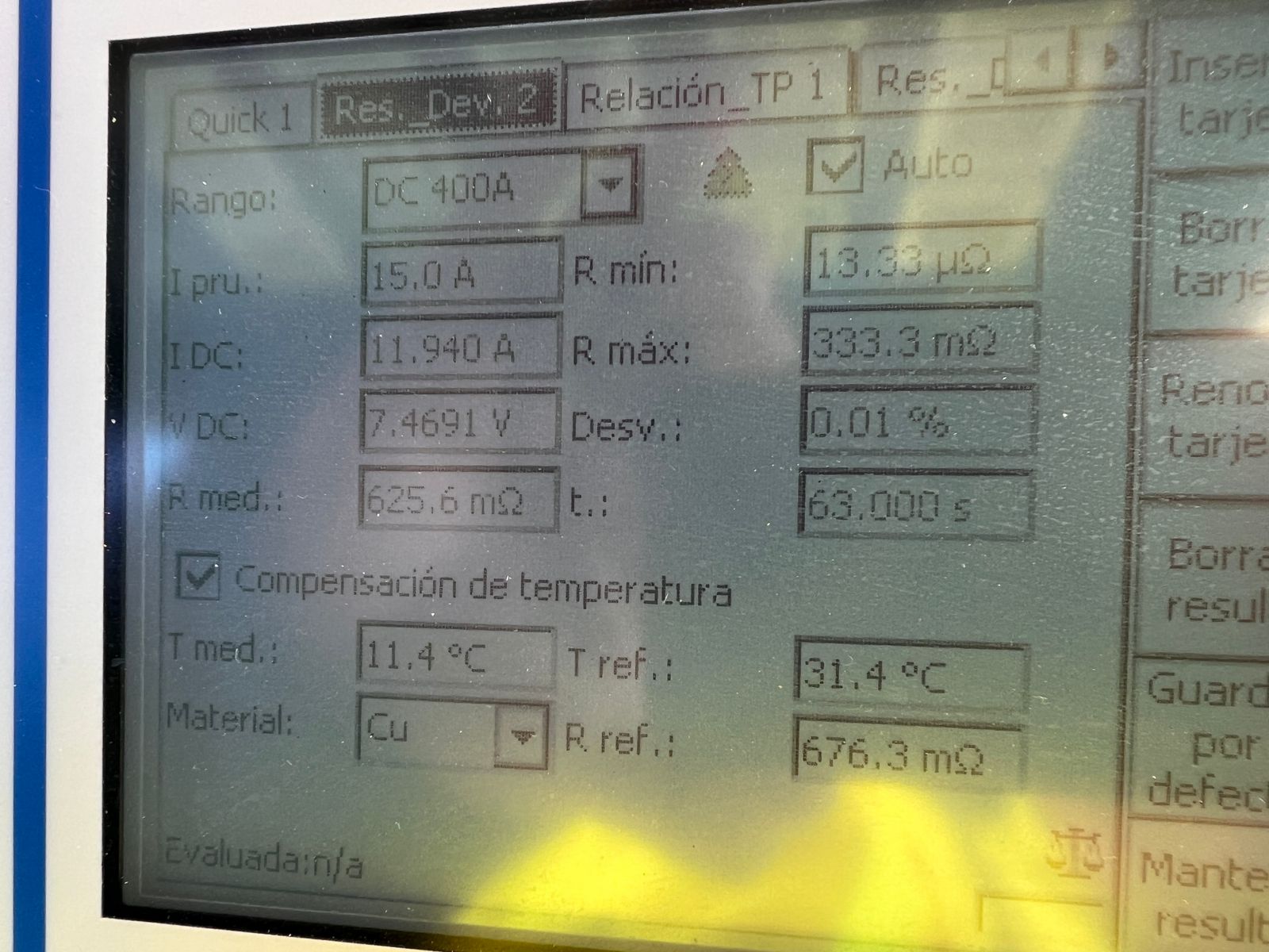 Imagen técnica 02 del servicio Ensayos a Transformadores de Poder y Distribución
