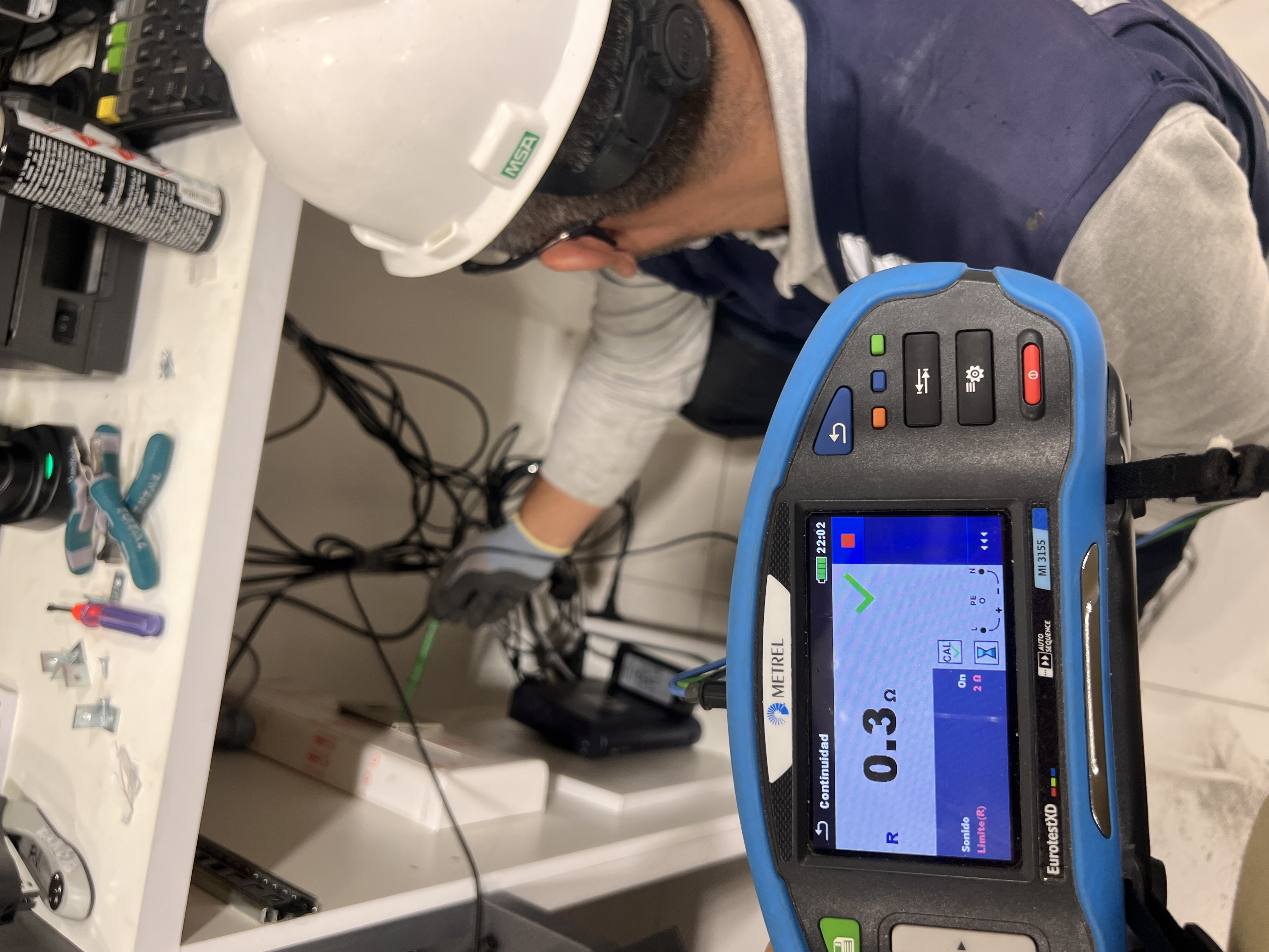 Imagen técnica 06 del servicio Ensayos de Verificación Inicial