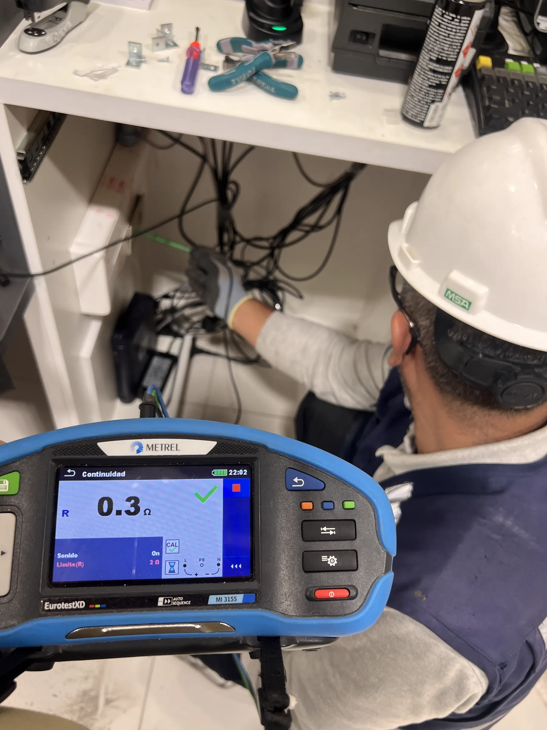 Technical image 06 of the Initial Verification Testing service